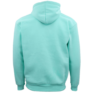 Adult Unisex Men's Basic Plain Hoodie Pullover Sweater Sweatshirt Jumper XS-8XL, Mint, S