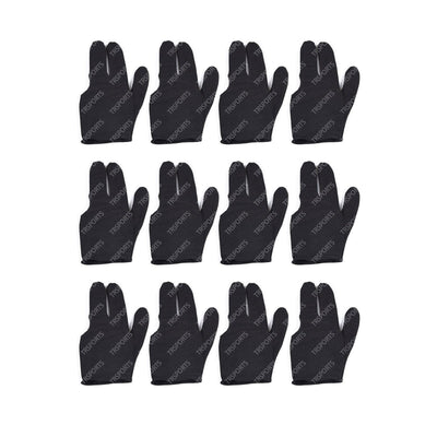 12 PCS POOL SNOOKER BILLIARDS GLOVES LEFT / RIGHT HAND