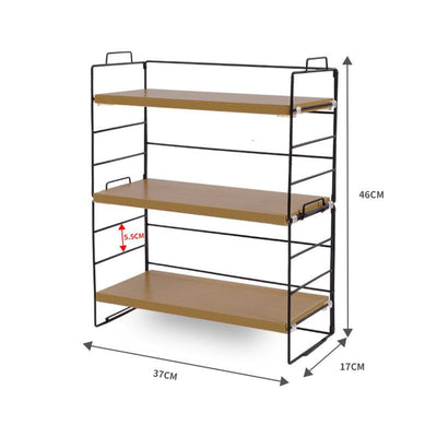 Desktop Storage Rack Bookshelf  Office