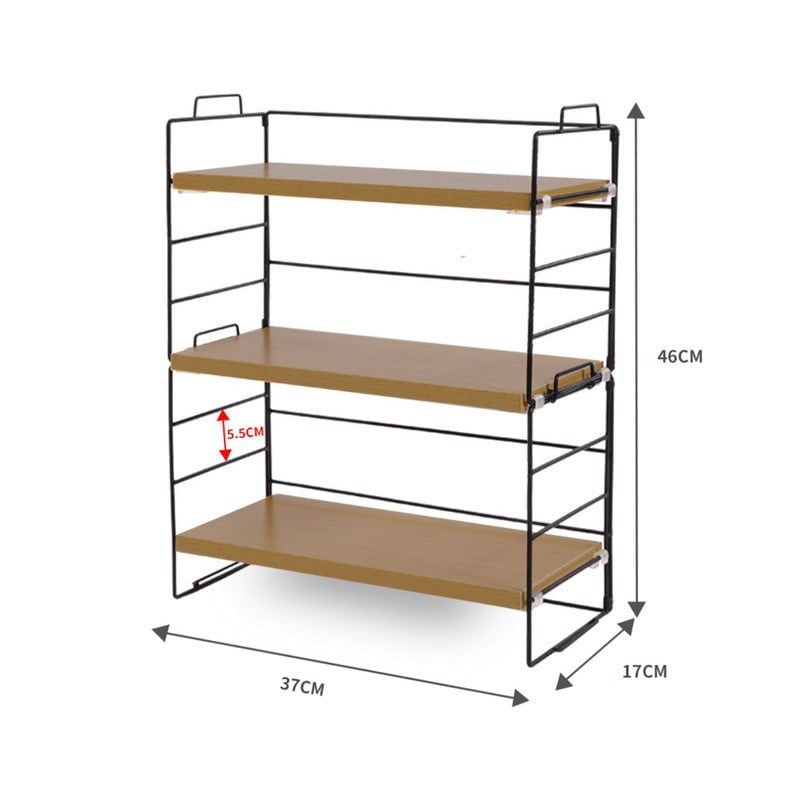 Desktop Storage Rack Bookshelf  Office