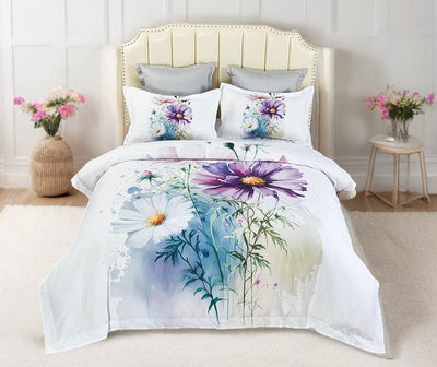 Marrea Floral Quilt Cover Set - King Size