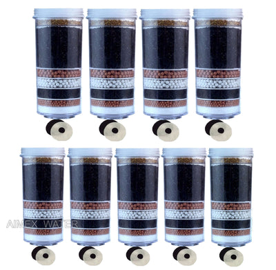 Aimex 8 Stage Water Filter Cartridges x 9