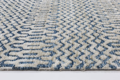 Amritsar Camphils Navy Tribal Rug 240X330