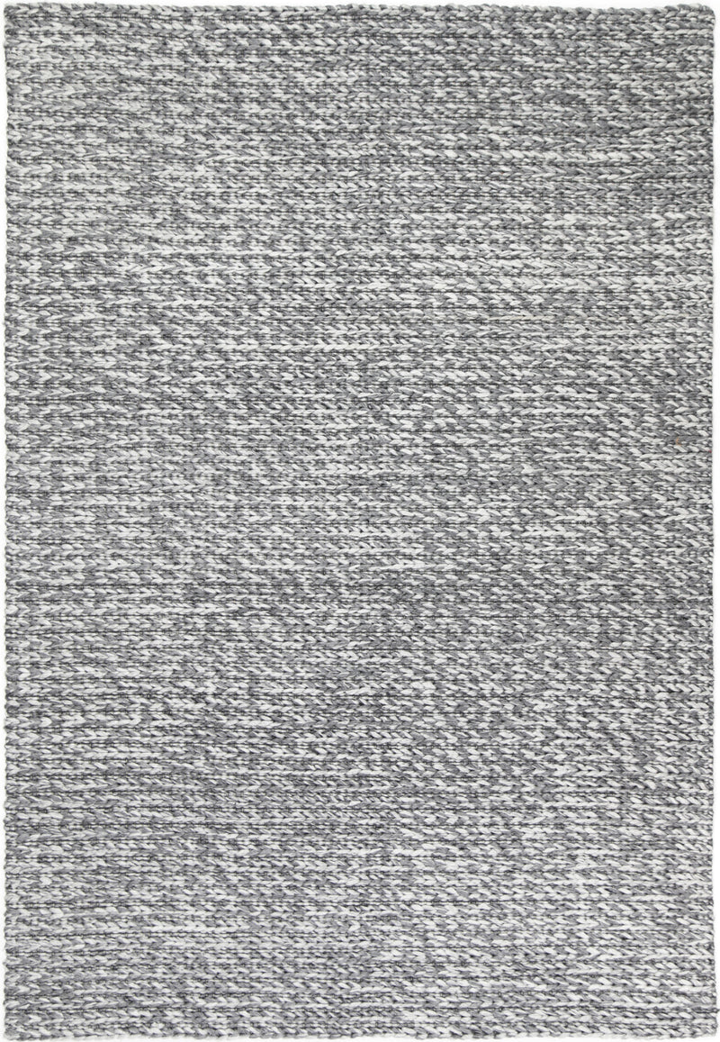 Harlow Cue Charcoal Wool Blend Rug 160x230