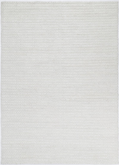 Harlow Cue White Wool Blend Rug 160x230