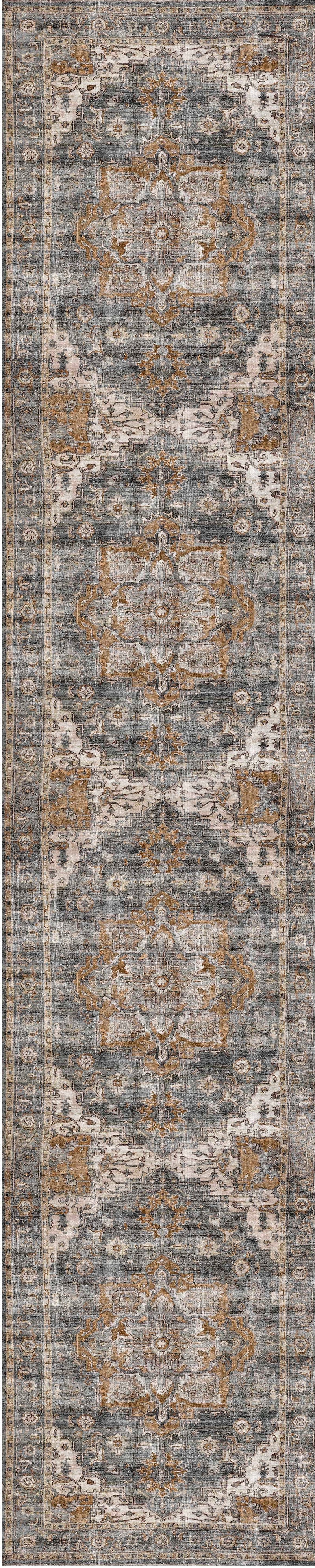 vintage-crown-cezanne-rabbit-gray-inca-gold-distressed-vintage-rug 80X500