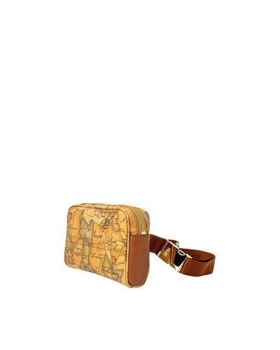 Alviero Martini Prima Classe Women's Beige Leather Belt Bag - One Size