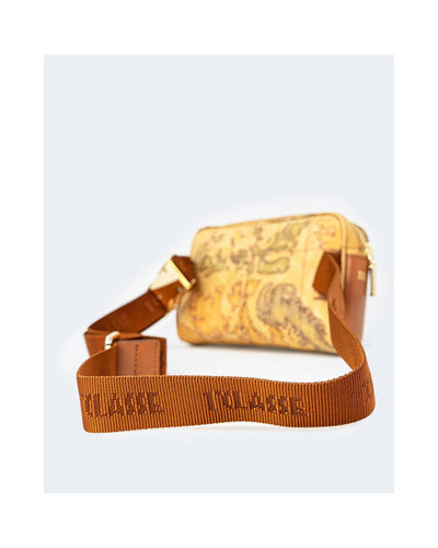 Alviero Martini Prima Classe Women's Beige Leather Belt Bag - One Size