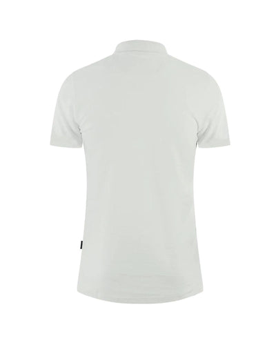 Aquascutum Men's White Cotton Polo Shirt - M