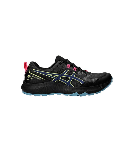 ASICS Breathable Trail Running Shoes with Cushioned Comfort in Black - 9 US
