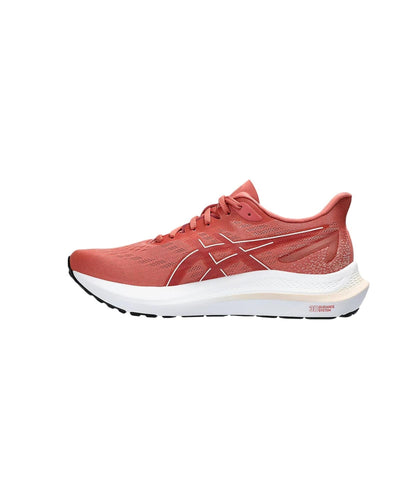 ASICS Lightweight Stability Running Shoes with Cushioning and Support in Light Garnet Brisket Red - 9 US