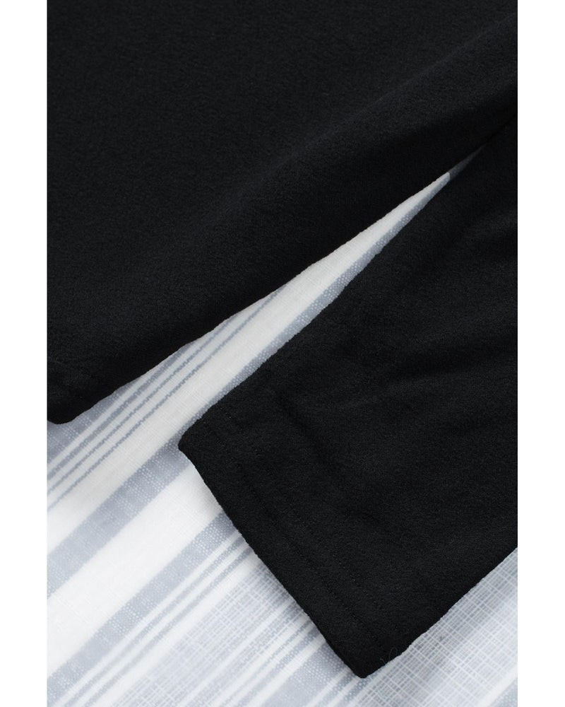 Azura Exchange V Neck Long Sleeve Knit Top - S