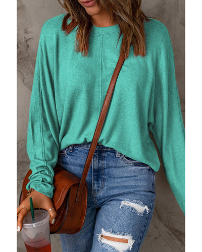 Azura Exchange Patchwork Long Sleeve Top - L