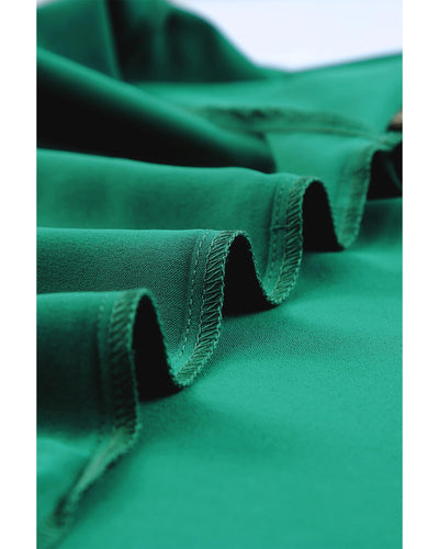 Azura Exchange Lace Trim V Neck Short Sleeve Blouse - XL