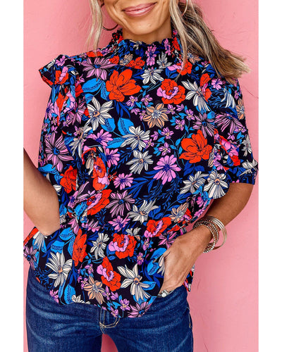 Azura Exchange Ruffle Peplum Top - XL