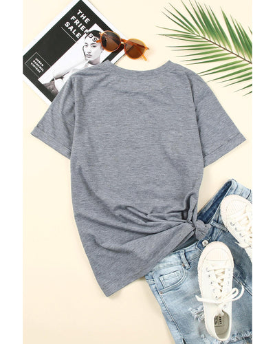 Azura Exchange CASH Letter Print Tee - M