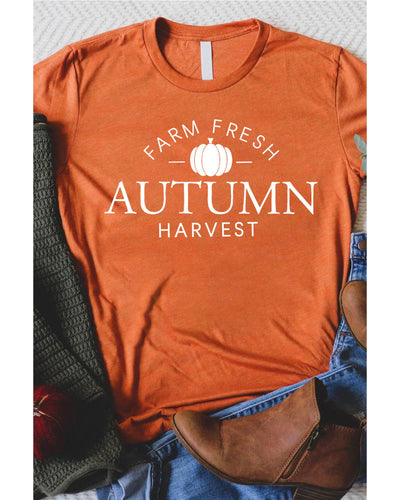 Azura Exchange Autumn Harvest Short Sleeve T-Shirt - S