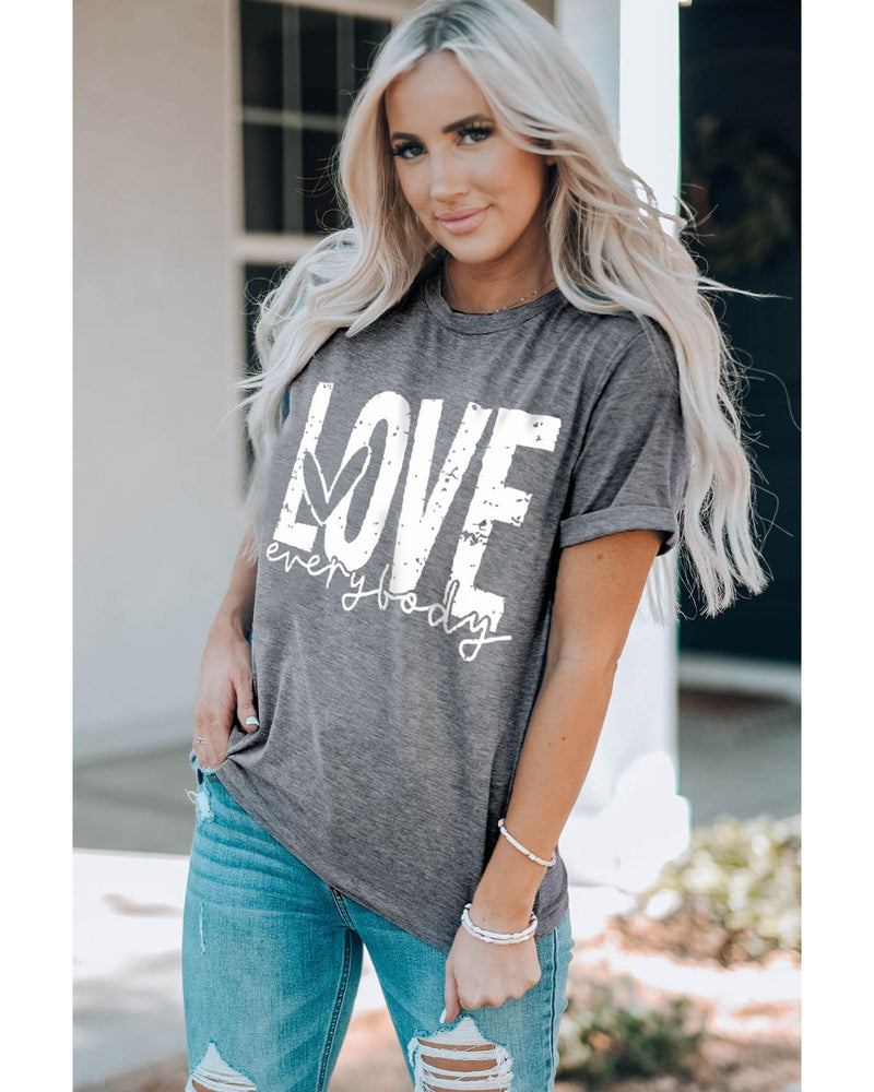 Azura Exchange LOVE everybody Graphic T-shirt - XL