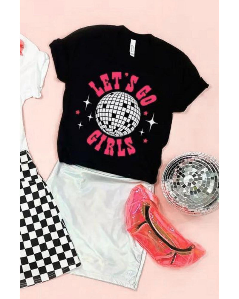 Azura Exchange Disco Ball Graphic Tee - L