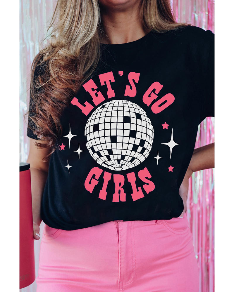 Azura Exchange Disco Ball Graphic Tee - L