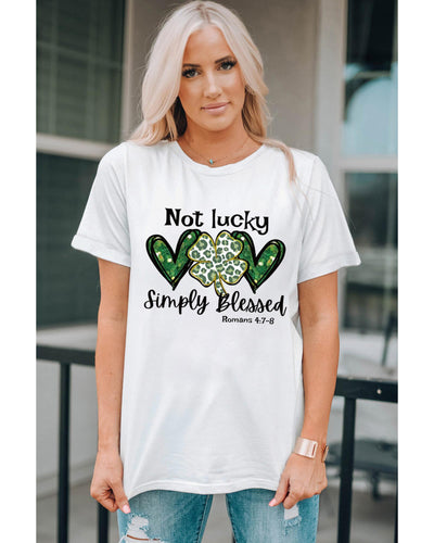 Azura Exchange Leopard Slogan Graphic Tee - XL