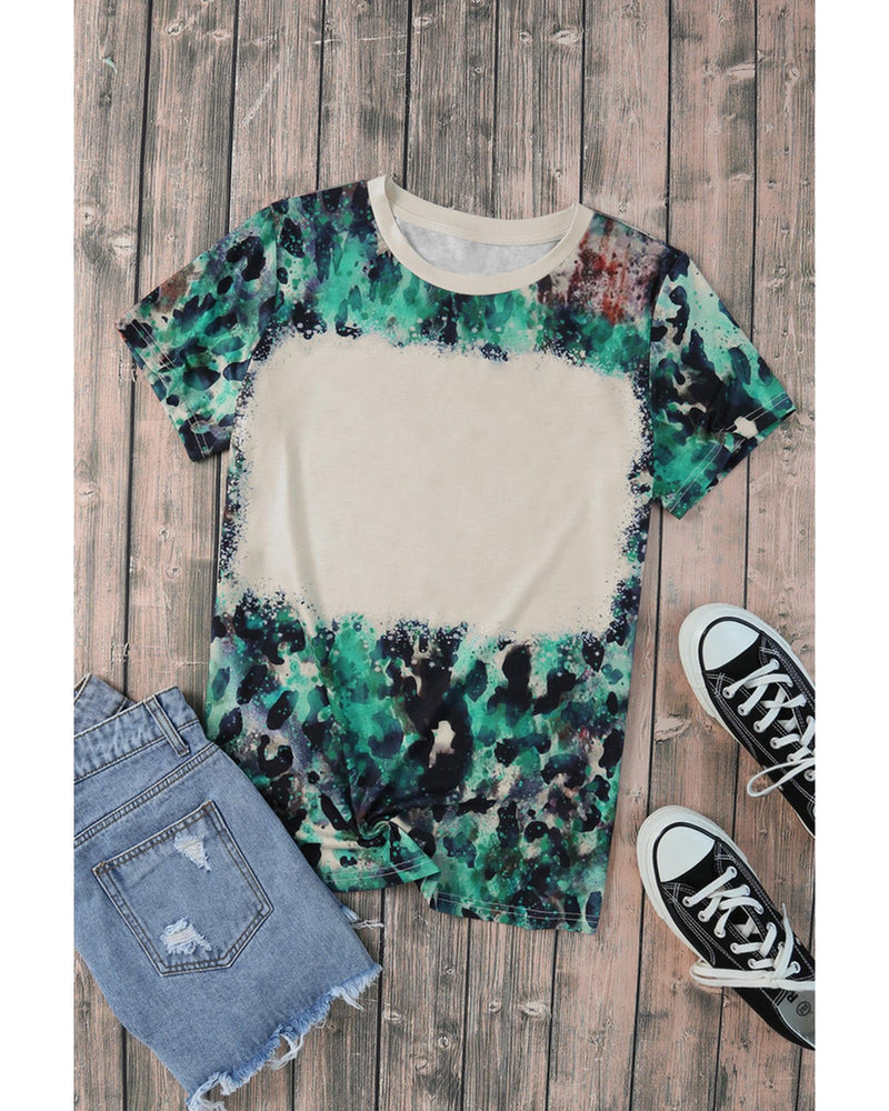 Azura Exchange Leopard Print Graphic T-Shirt - L