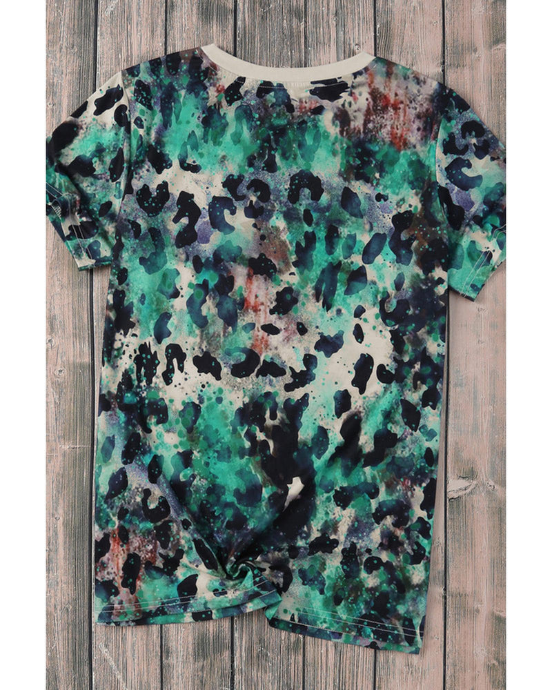 Azura Exchange Leopard Print Graphic T-Shirt - M