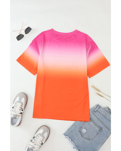 Azura Exchange Short Sleeve Gradient T-Shirt - S