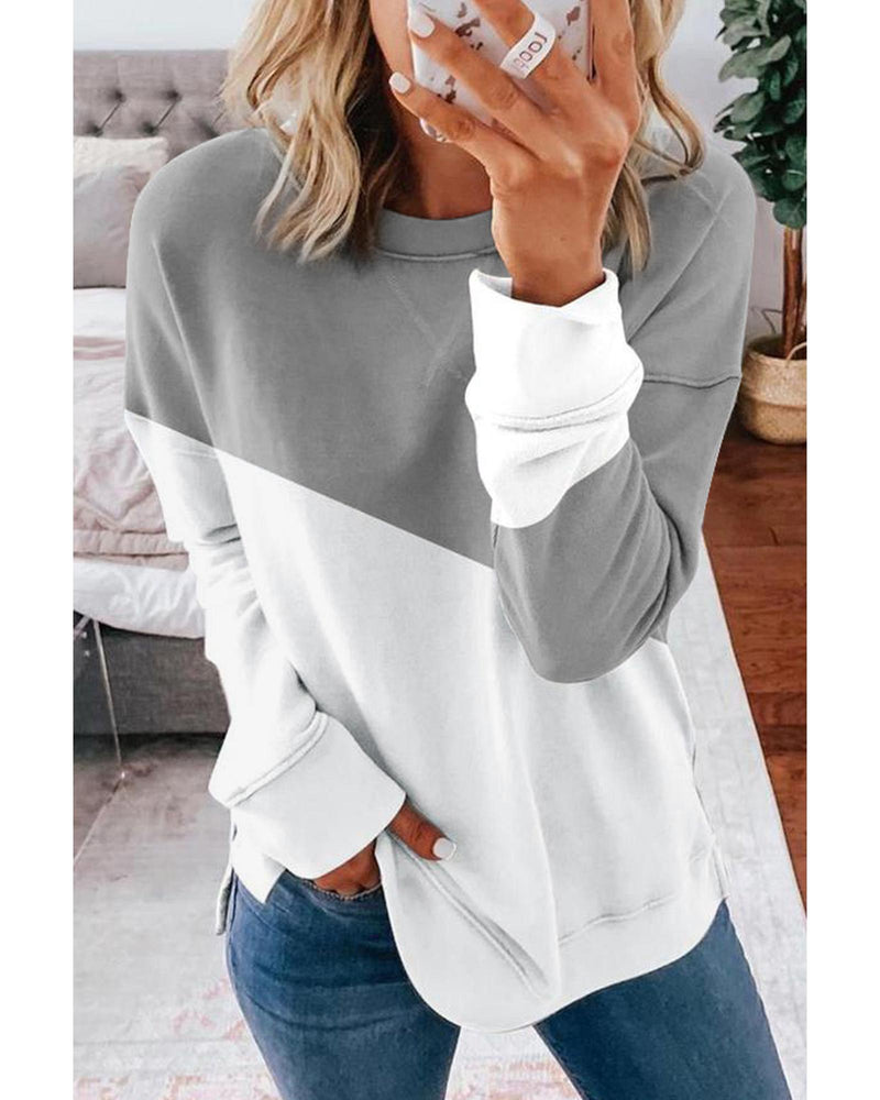 Azura Exchange Patchwork Dropped Shoulder Sweatshirt - 2XL