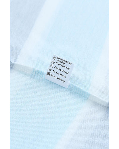 Azura Exchange Striped Drawstring Hoodie - S