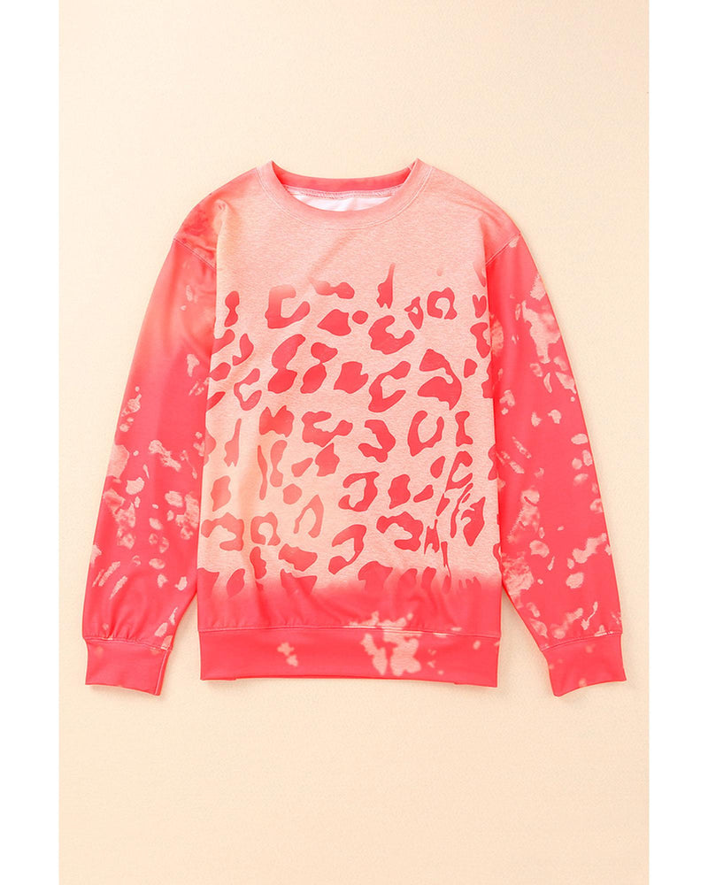 Azura Exchange Cheetah Print Sweatshirt - M