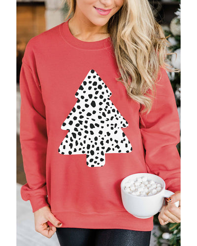 Azura Exchange Leopard Print Pullover Sweatshirt - L