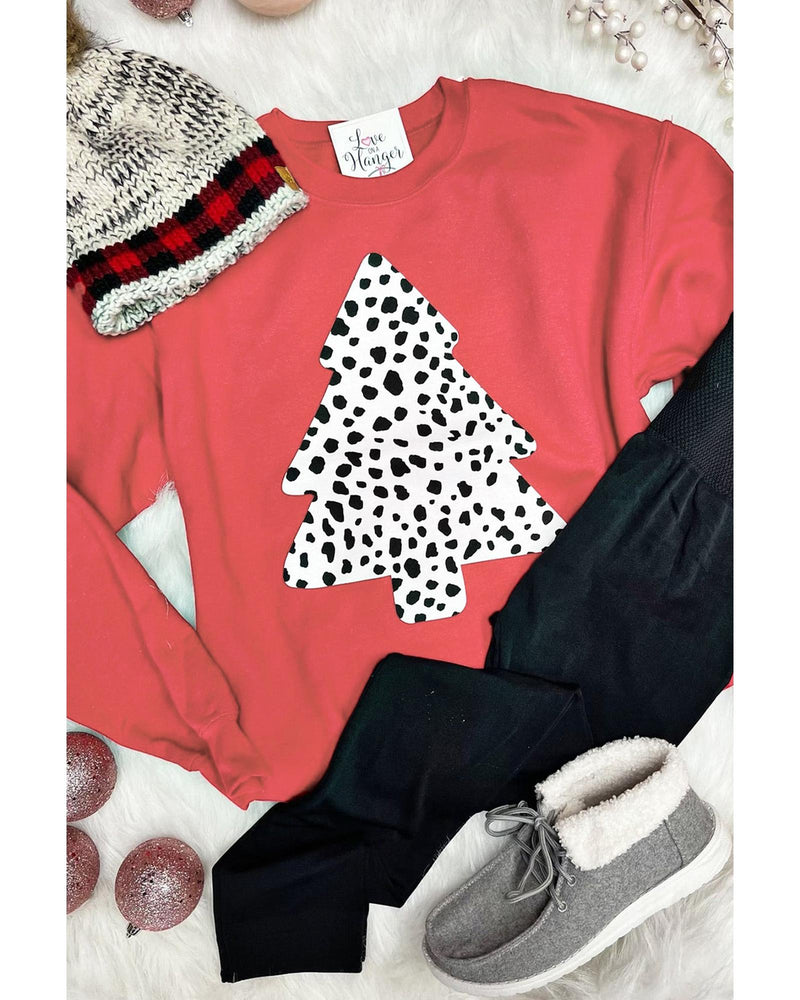 Azura Exchange Leopard Print Pullover Sweatshirt - S