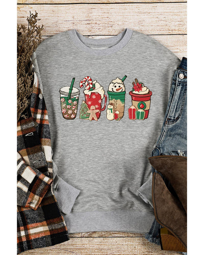 Azura Exchange Christmas Graphic Sweatshirt - M