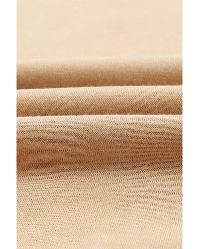 Azura Exchange Oversized Khaki Drop Shoulder Sweatshirt - M