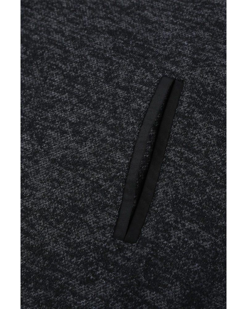 Azura Exchange Button Snap Neck Pullover Hoodie - XL