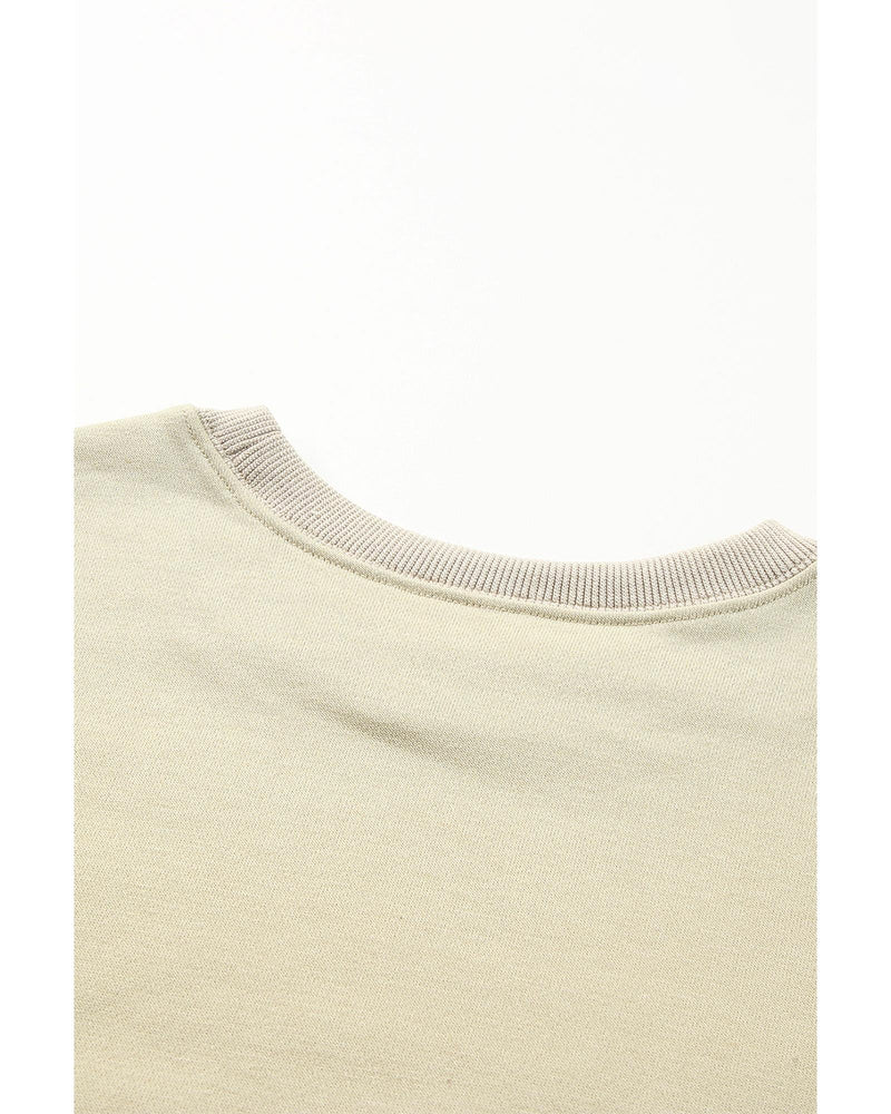 Azura Exchange Plain Crew Neck Pullover Sweatshirt - XL