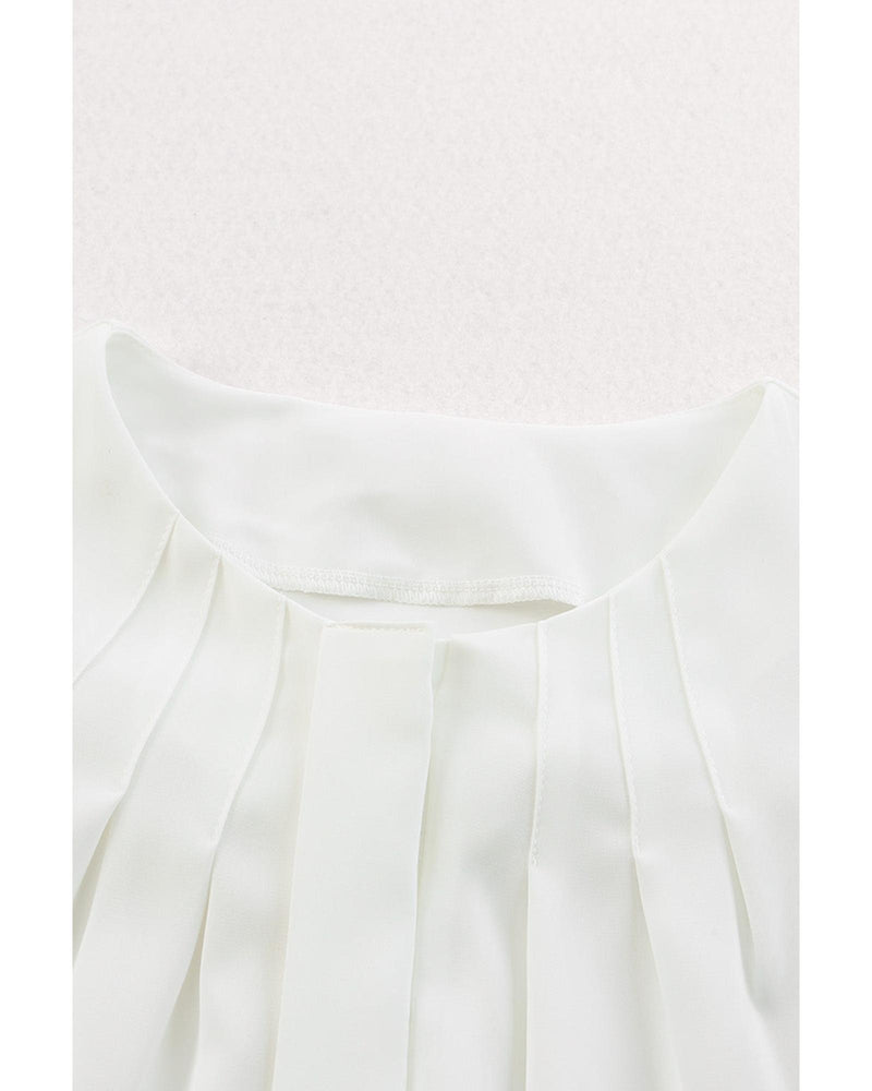 Azura Exchange Gathered Cuff Shirt - M