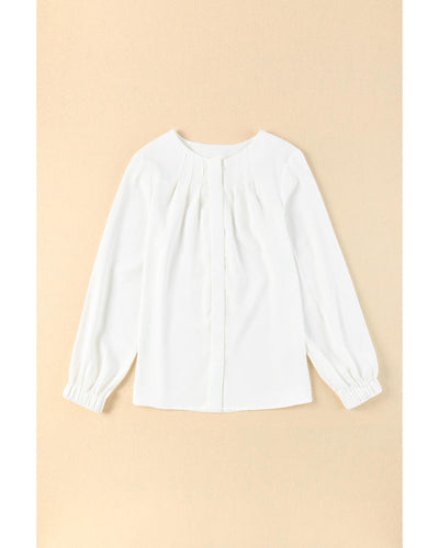 Azura Exchange Gathered Cuff Shirt - XL