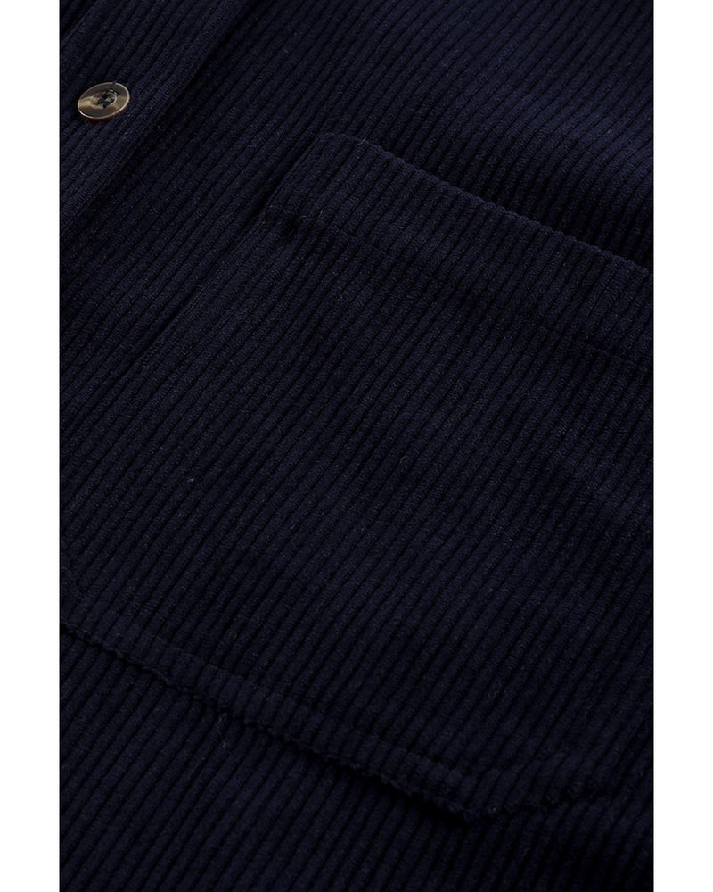 Azura Exchange Corduroy Button Pocket Shirt - XL