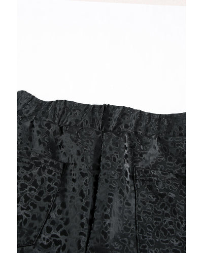 Azura Exchange Faux Leather High Waist Flare Pants - XL