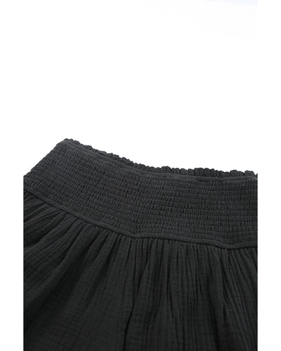 Azura Exchange High Waist Ruffle Shorts - S