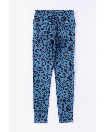 Azura Exchange Leopard Print Active Leggings - M