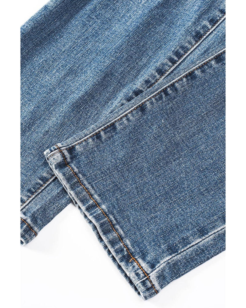 Azura Exchange Heart Patchwork Jeans - 18 US