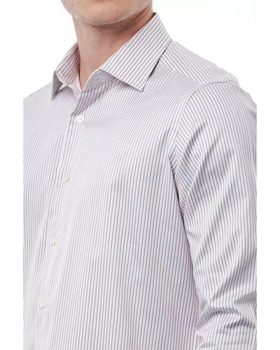 Bagutta Men's White Cotton Shirt - S