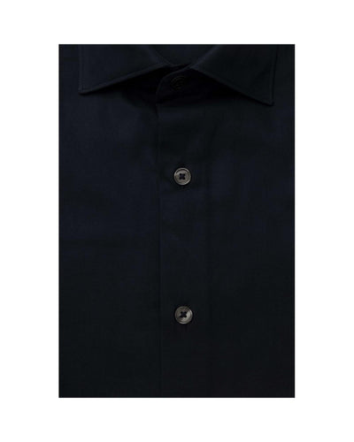 Bagutta Men's Blue Cotton Shirt - XL