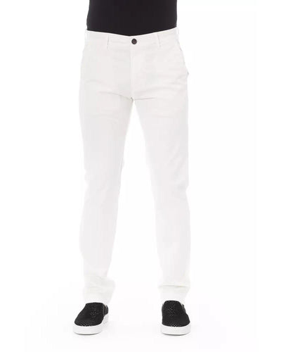 Baldinini Trend Men's White Cotton Jeans & Pant - W32 US