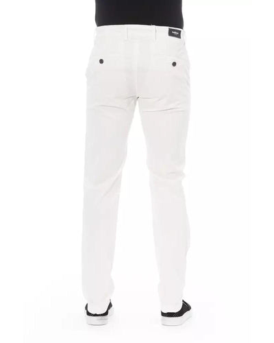 Baldinini Trend Men's White Cotton Jeans & Pant - W32 US