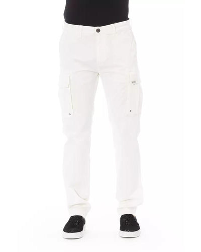 Baldinini Trend Men's White Cotton Jeans & Pant - W34 US