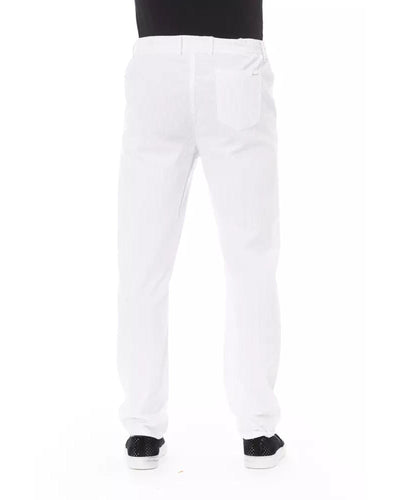 Baldinini Trend Men's White Cotton Jeans & Pant - W34 US